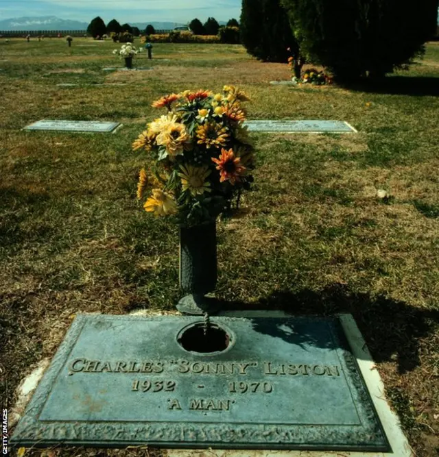 Sonny Liston's grave