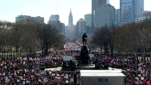 دومین تظاهرات سالانه زنان در فیلادلفیا