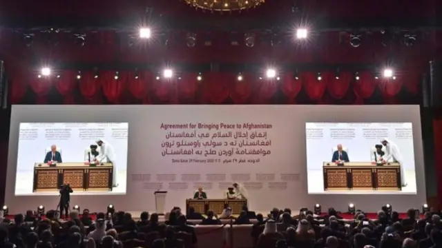 رهایی پنج هزار زندانی طالبان از سوی دولت و یک هزار زندانی دولت از سوی طالبان، بخشی از توافقنامه صلح میان طالبان و آمریکا است