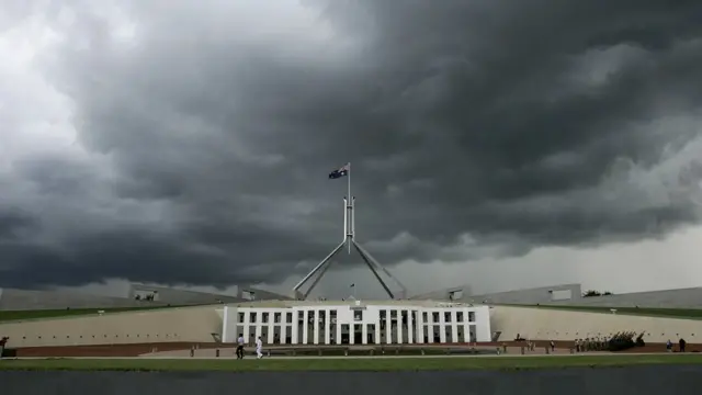 కాన్‌బెర్రాలో ఉన్న ఆస్ట్రేలియా పార్లమెంట్ భవనం