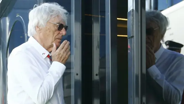 Bernie Ecclestone no GP da Alemanha