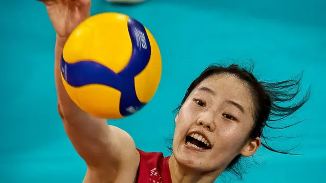 Китайская спортсменка