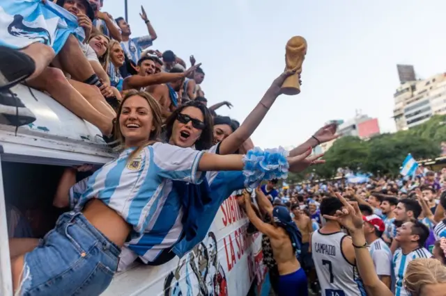 Fans Argentina