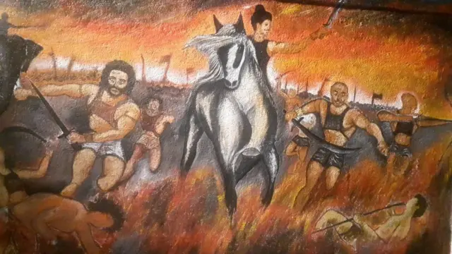 இலங்கை: சுற்றுச்சூழலை அழகுபடுத்தும் சுவரோவியம்; இனவாதத்தை உயர்த்திப் பிடிக்கின்றனவா?