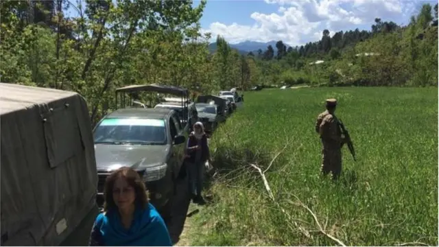 बालाकोटमध्ये माध्यमांना नेण्यात आलं होतं.