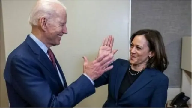 જૉ બાઇડન અને કમલા હૅરિસ