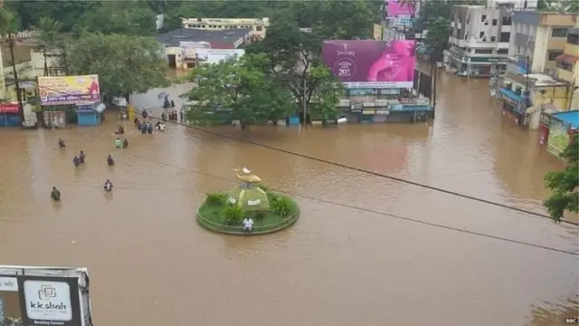 कोल्हापुरातील पूरस्थिती