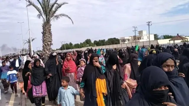 ग्वादर में विरोध प्रदर्शन