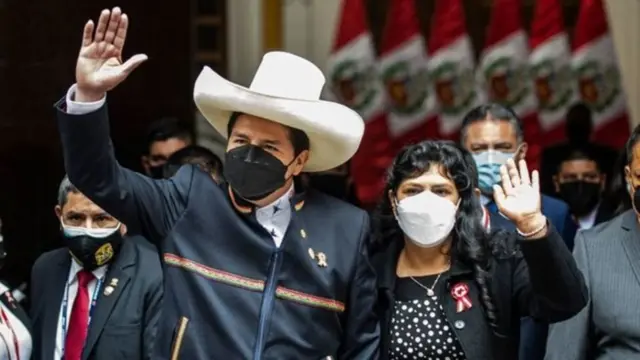 Pedro Castillo y Lilia Paredes, la primera dama