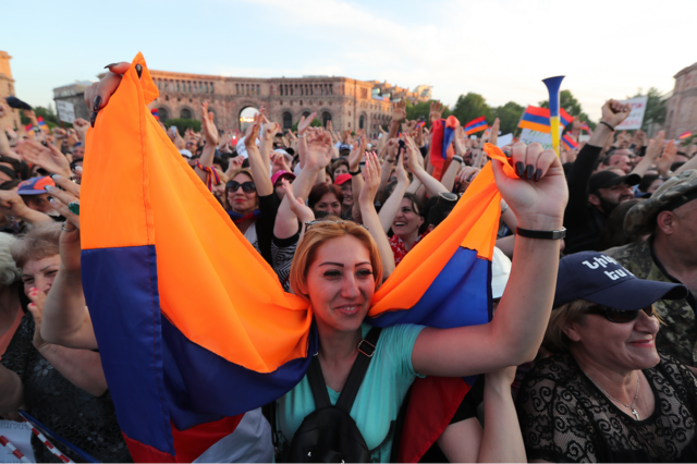 Митинг в Ереване