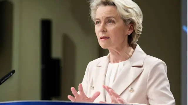 ইউরোপিয়ান কমিশনের প্রেসিডেন্ট উরসুলা ফন ডার লিয়েন