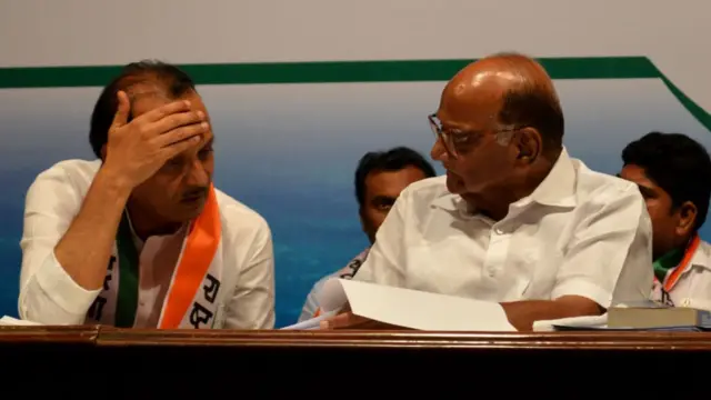 अजित पवार, शरद पवार