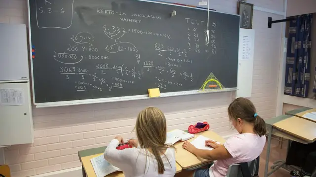 Escuela en Finlandia.