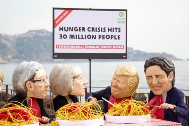 Oxfam-ın G7-ə ünvanlandağı aksiya