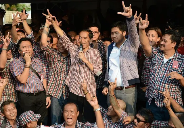 Joko Widodo saat terpilih sebagai Gubernur DKI Jakarta