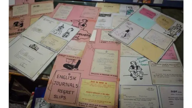 दिलगिरीची एवढी पत्रे