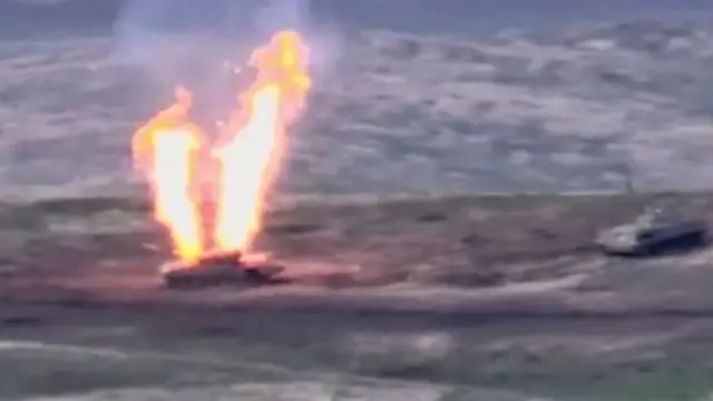 आर्मीनिया की ओर से जारी एक तस्वीर