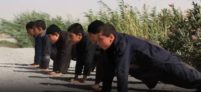 IŞİD videosundan bir görüntü.