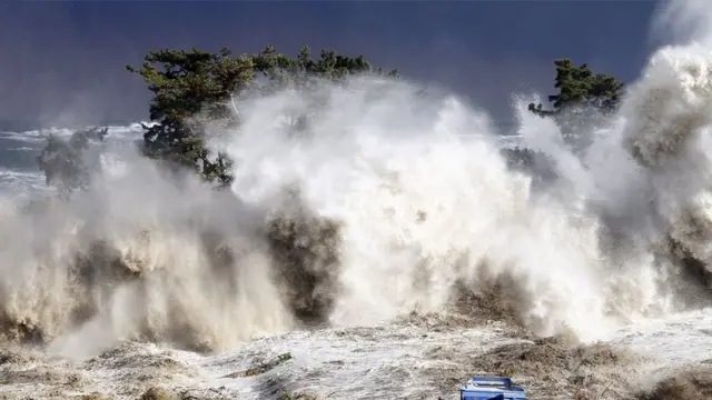 సునామీ అలలు