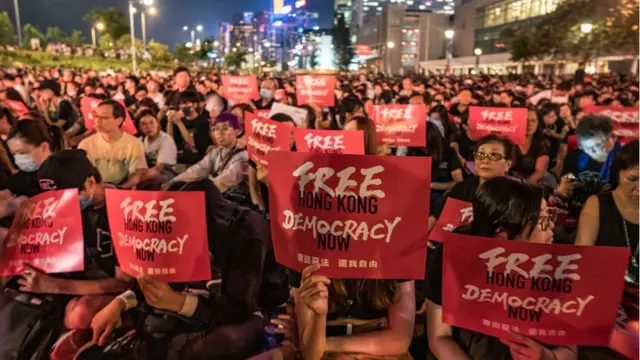 تظاهرات في هونغ كونغ