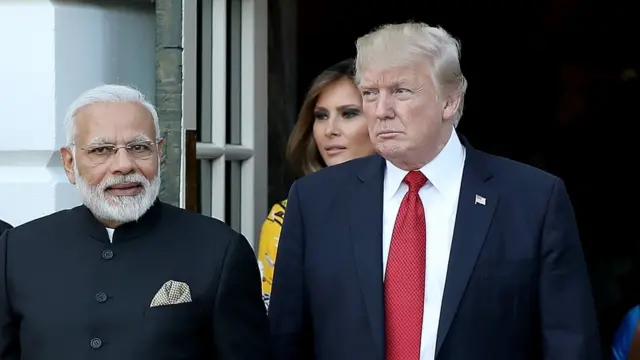 Моди и Трамп