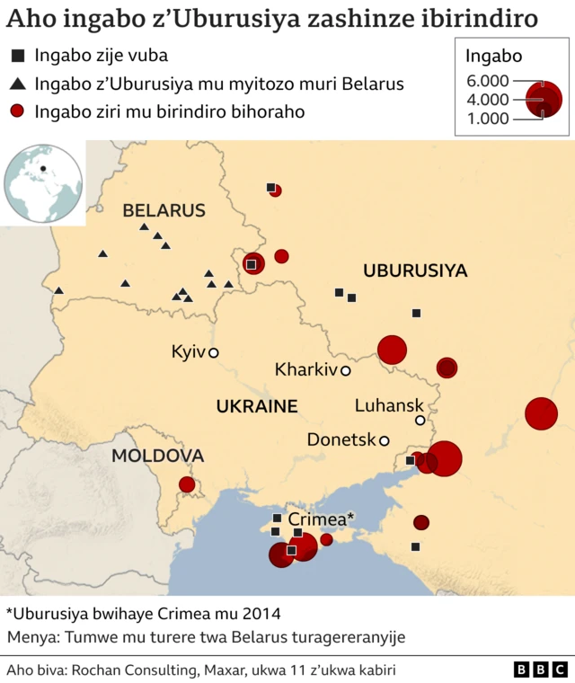 Ingabo za Ukraine zimaze igihe mu myitozo mu gihe hari ubwoba bwo gutera k'Uburusiya