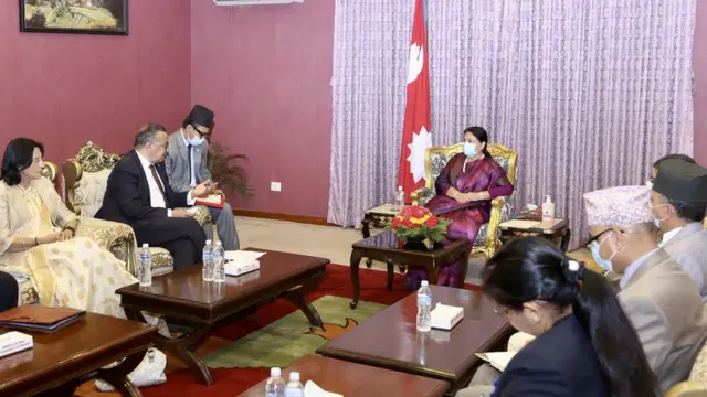 राष्ट्रपतिसँग डब्लुएचओका महानिर्देशको भेट