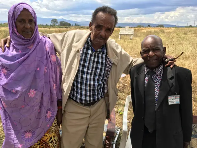 Waa qaar kamid ah Soomaalida iyo nin muddo badan la noolaa bulshada soomaalida Naivasha