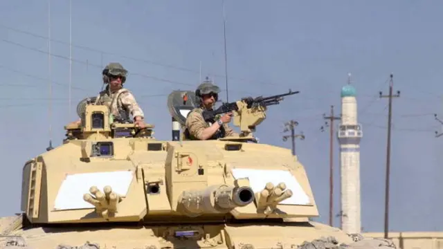 Британские танки "Челленджер 2" неплохо зарекомендовали себя во время войны в Ираке в 2003 году