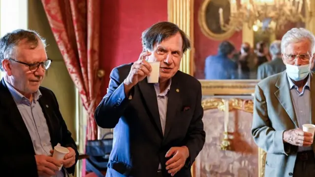 Джорджо Паризи в Италии отмечает получение премии