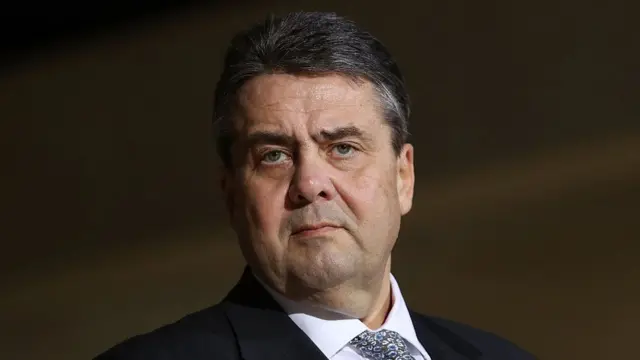 El ministro de Exteriores de Alemania, Sigmar Gabriel.