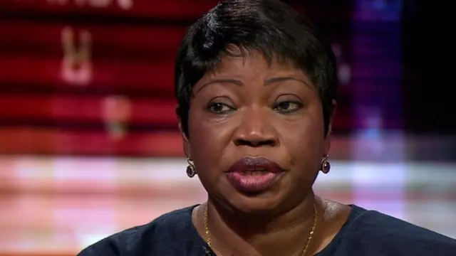 Mwendesha mashitaka wa ICC Fatou Bensouda