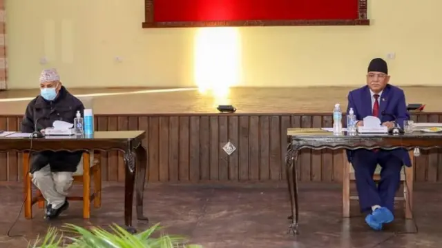 ओली र प्रचण्ड