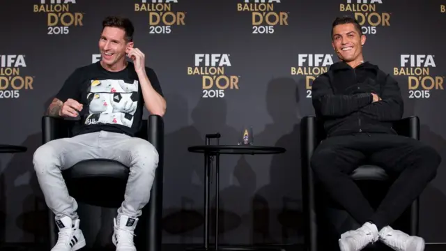 لیونل میسی، رونالڈو