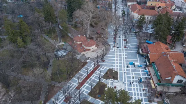 Centralno šetalište u Sokobanji
