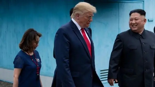 ট্রাম্প, কিম,