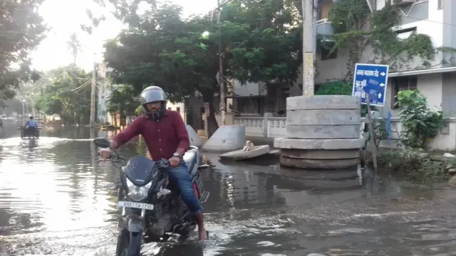 पटना में जलजमाव