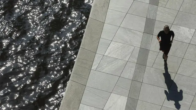 Чоловік на пробіжці