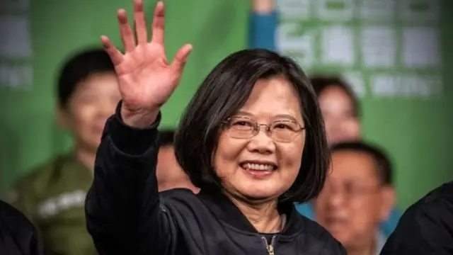 తైవాన్ అధ్యక్షురాలు త్సాయి ఇంగ్ వెన్