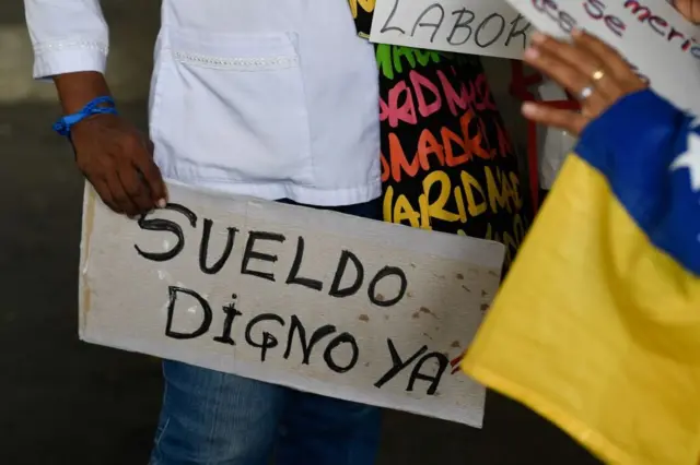 Protestas.