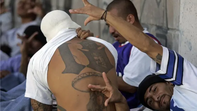 Miembro de las Maras.