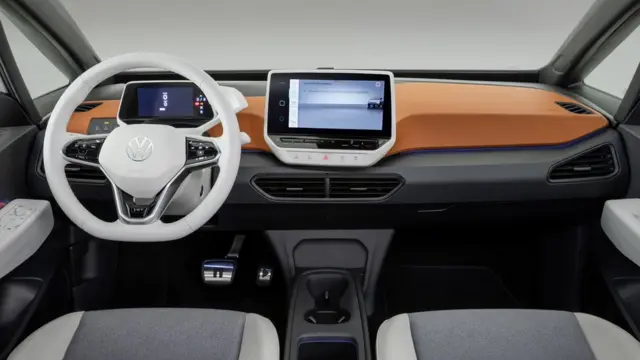 اتاق فولکس‌واگن ID.3 بسیار ساده طراحی شده است