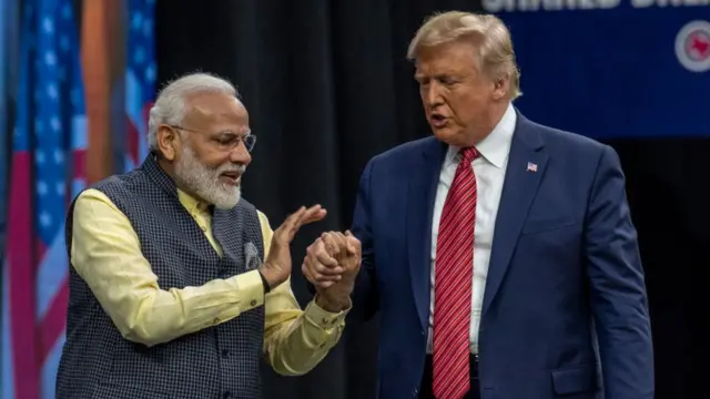नरंद्र मोदी और डोनाल्ड ट्रंप