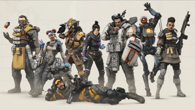 Personagens do jogo Apex Legends