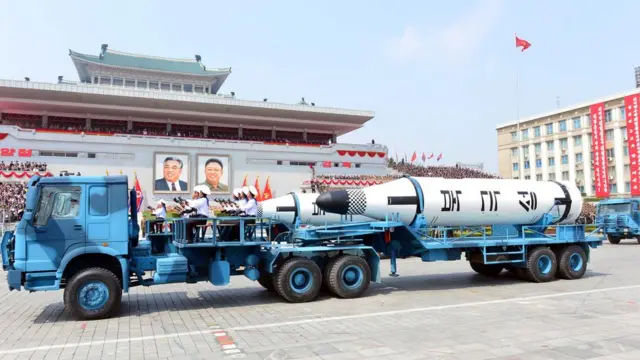 موشک کره شمالی