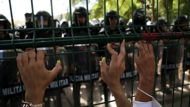 Protesta en La Boquilla