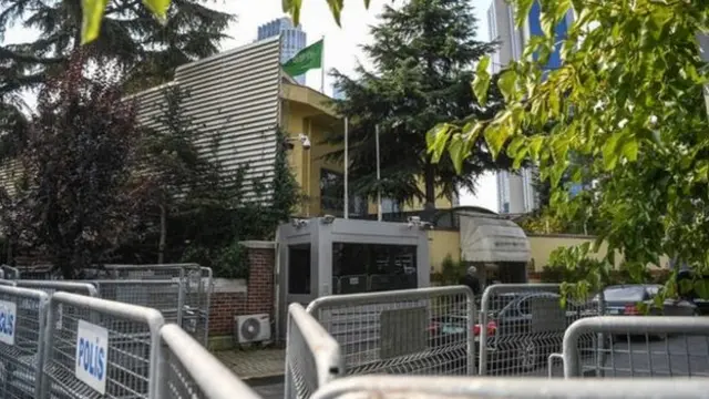 ဆော်ဒီကောင်စစ်ဝန် အဆောက်အဦး ထဲ ဝင်ပြီးနောက် အစအန ပျောက်သွားခဲ့