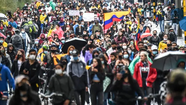 Marchas en Bogotá