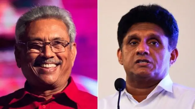 Gotabhaya Rajapaksa iyo Sajith Premadasa