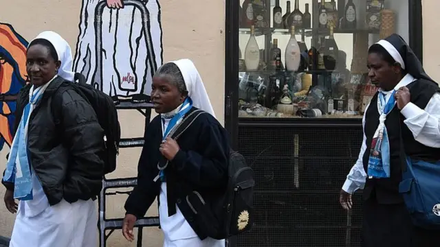 Monjas africanas